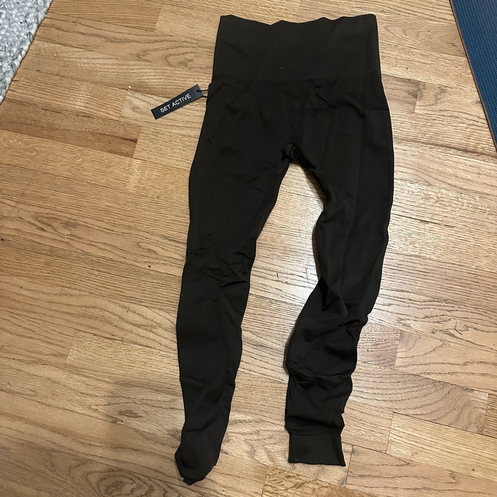 Set active Sculptflex leggings in XS espresso color